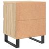 Nightstand Sonoma Oak 40x35x50 Cm Particleboard