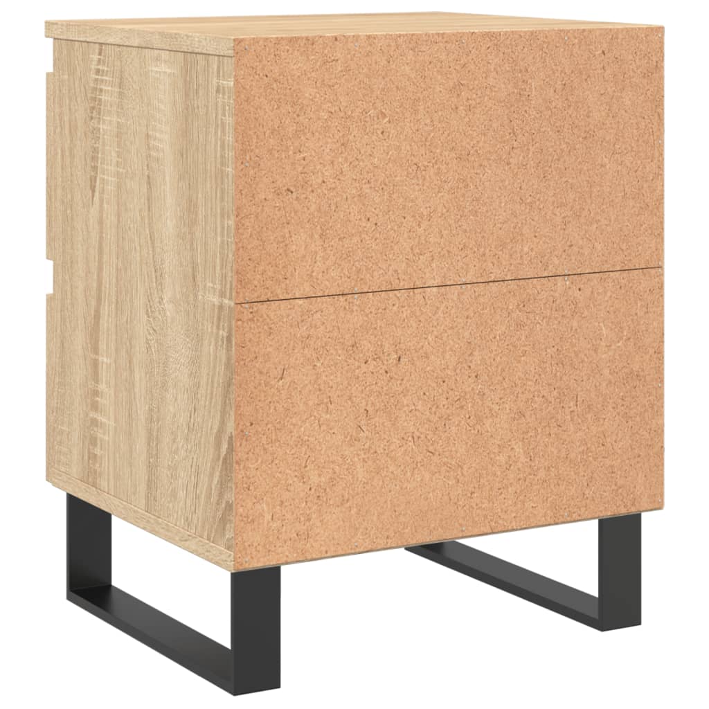 Nightstand Sonoma Oak 40x35x50 Cm Particleboard