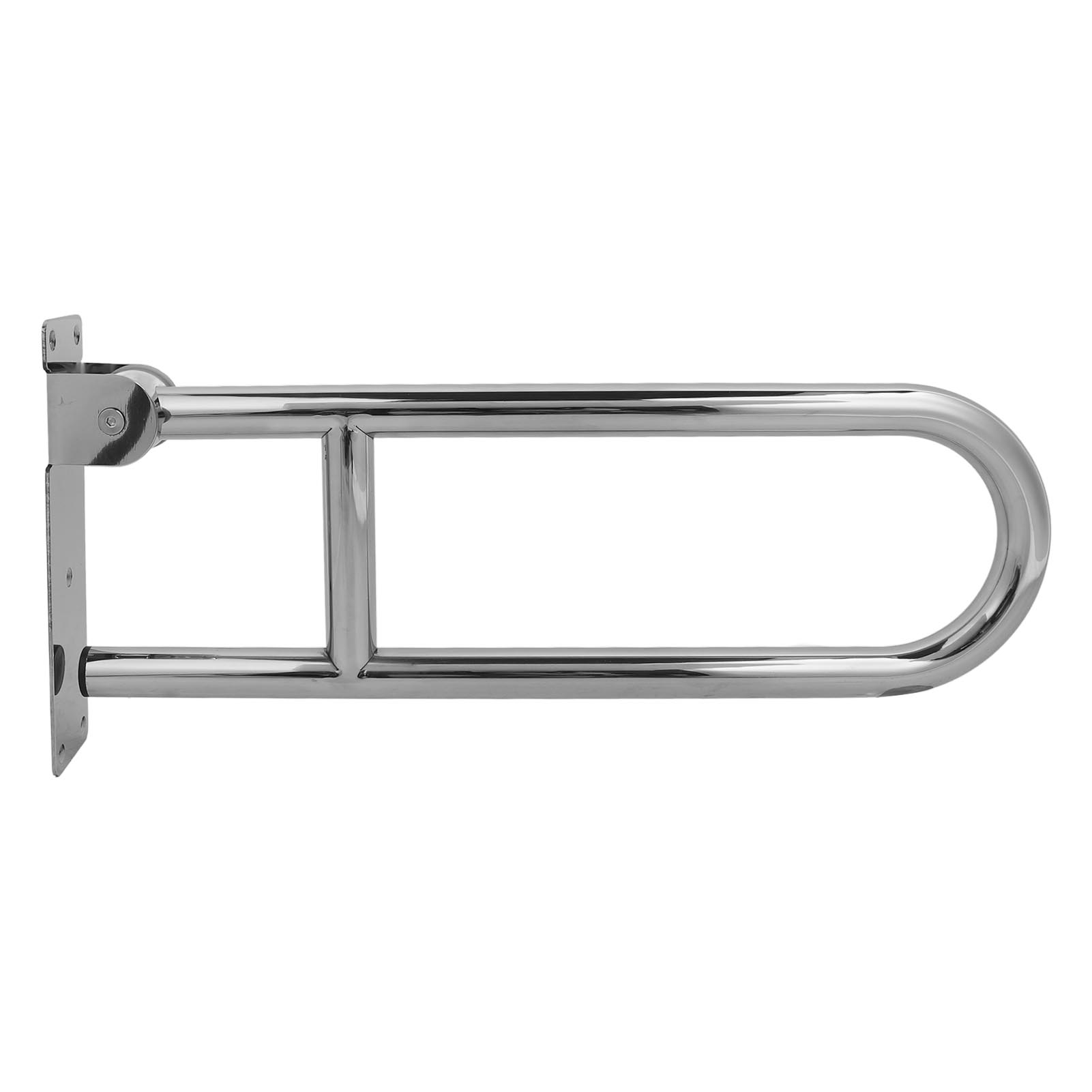 

Flip Up Bathroom Grab Bar Stainless Steel Ergonomics 90 degrees Vertical Rotation Wall Mount Toilet Handrails for Old