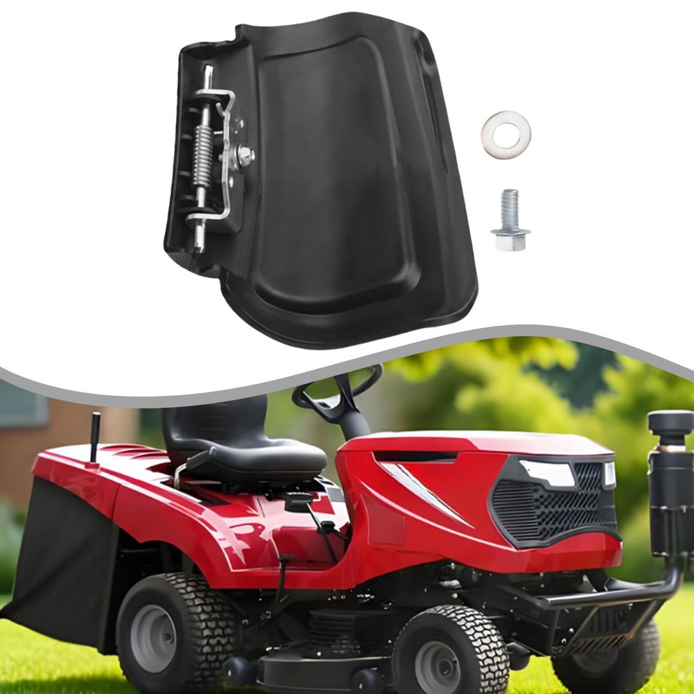 Hinged Grass Catcher Cover Replacement 987 02516A for TB110 Lawn Mower Fits 11A A0JC006 Includes Screw and Washer