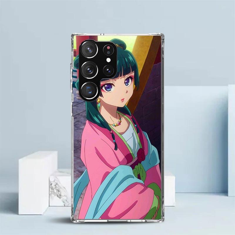 A-Apothecary D-Diaries Maomao Soft Cover for Samsung Galaxy S25 Edge S26 S24 S23 Ultra Phone Case S22 S21 Plus S20 FE Print Patt