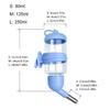 Plastic Hamster Drinker 80/125/250ml Small Pet Automatic Feeding Device  Rabbit