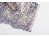 French Lace Fishbone Corset: Sexy Embroidered Camisole with Thin Bra Cups for Women