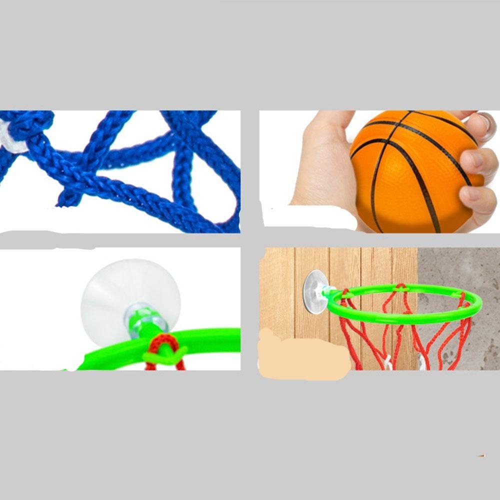 Plastic Funny Basketball Hoop Toy Kit No-punch Funny Kids