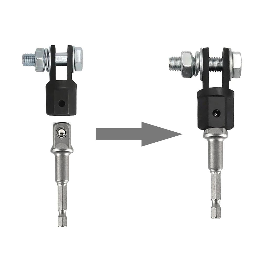 Drive Impact Wrench Adapter Tool Scissor Jack Adapter Car Jacks Lifting Equipment Connecting Rod Wrench Tools Enduring