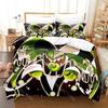 3D Printed Moxxie Boss Hellaverse Bedding Set for Boys Girls Duvet Cover Pillowcase Twin Queen King Full Single Double Sizes