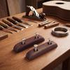 2 Stück Gitarren-Daumenstütze Langlebiges Holz Tragbar für Probe