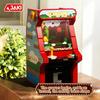 JAKI Retro Electronics Series Game Console High Brick Building Blocks MOC Model Assembly Creative Ornament Kids Birthday Gift
