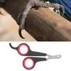 Bird Nail Clipper Pet Bird Parrot Small Animals Accessory Grooming Tool Nail Scissors Clipper Black and Red Parrot Nail Scissors