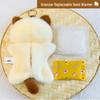 Cute Little Wolf Plush Pendant & Hand Warmer Toy