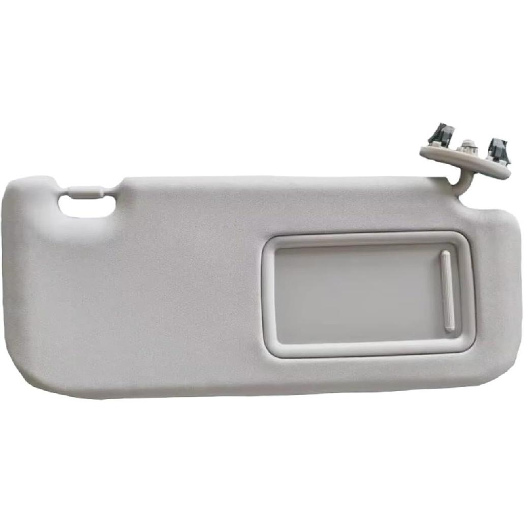 

1Pcs Compatible for Toyota Yaris 2007-2013 Tundra 2004-2006 Grey Sun Visor Left Side Right Side Driver Side Passenger Side(Grey Left) Grey Right