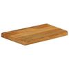 VidaXL Table Top with Live Edge 50x40x2.5 Cm Solid Mango Wood 370535