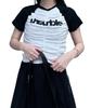 WEGO Short Sleeve Short Korean Summer Raglan Size F Women's T-Shirt, Sleeve, Streetwear, Style, Clothes, Top, Gift, Spring, Summer, Autumn, White,