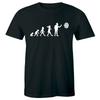 Darts Evolution Men's T-Shirt Dart Player Hobby Gift Tee for Him