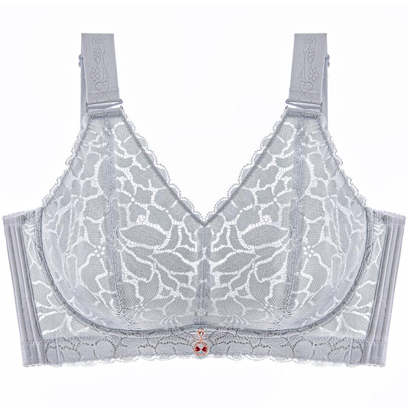 Verstellbarer kabelloser Übergrößen-BH: Schlankmachend, Stützend, Anti-Hängend, Ultradünnes Design für einen minimierten Brust-Look