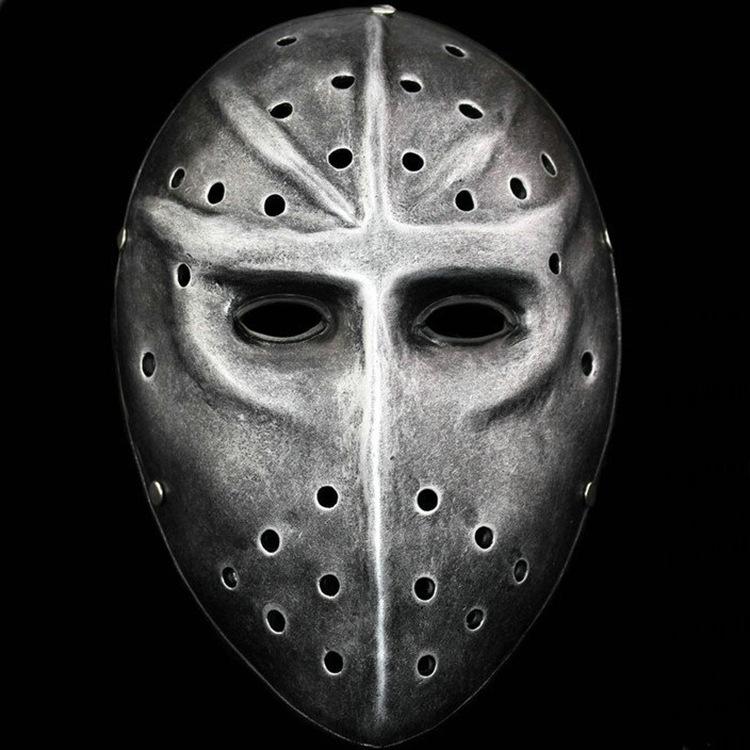 

Персонажные игровые детализированные смоляные маски, идеально подходящие для празднования Хэллоуина и карнавала Silver Mask