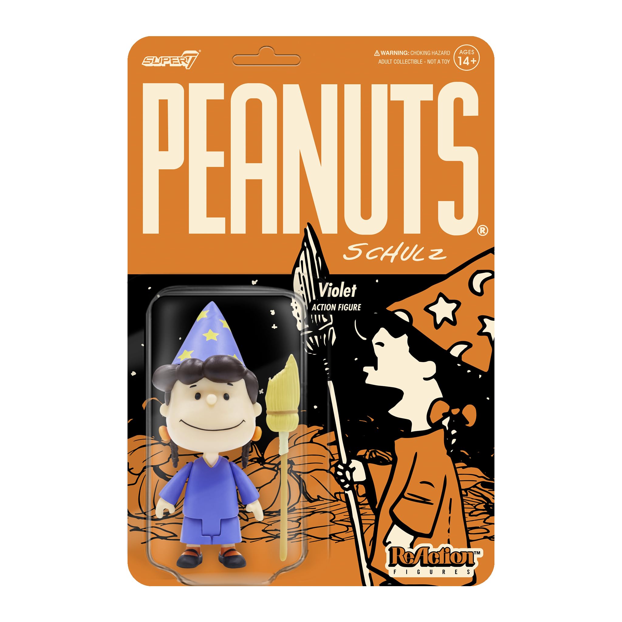 

Super7 Peanuts Reaction Figure Wave 4 Witch Violet -