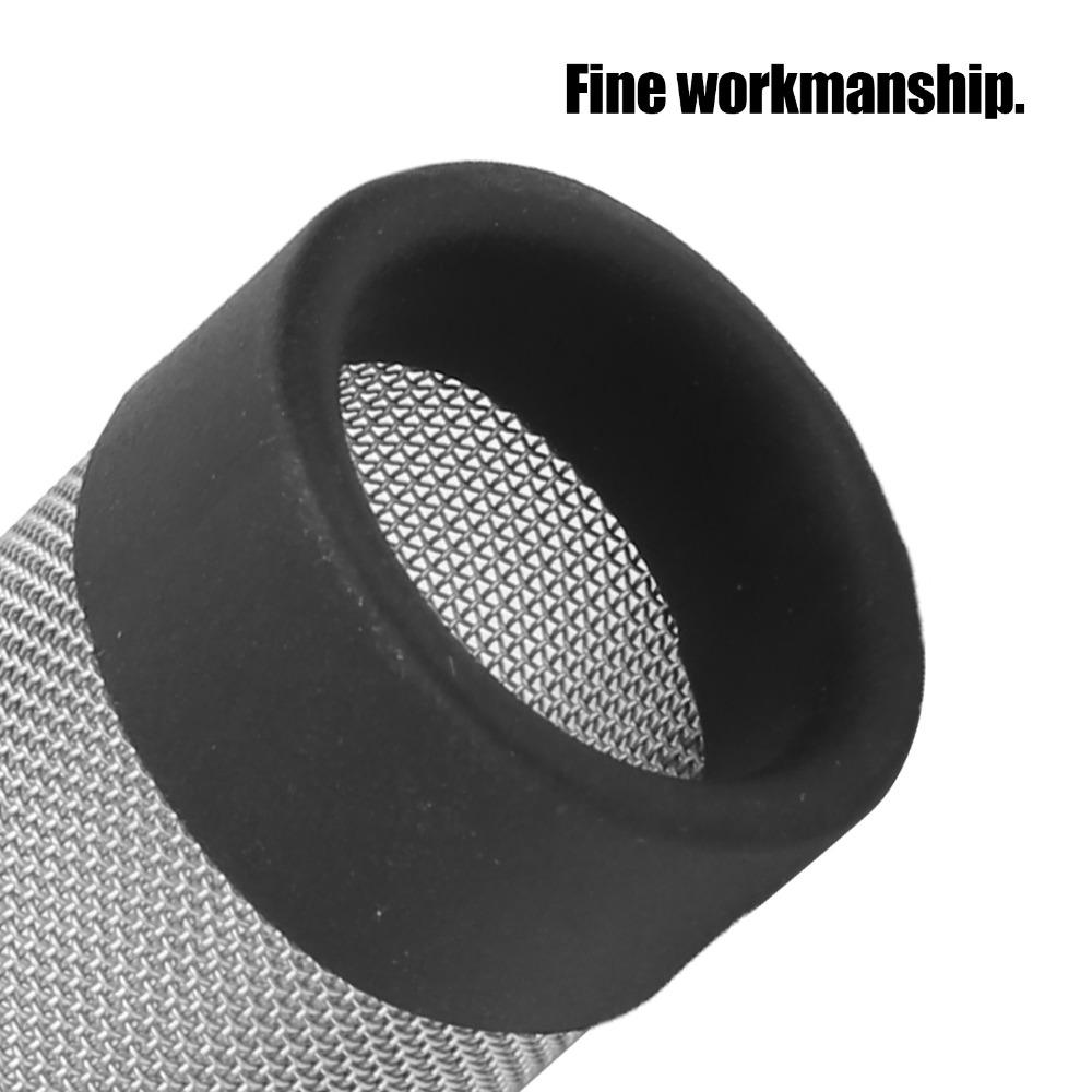 Inflow Guard Aquarium Filter Cover Stainless Steel Fish Intake Strainer Shrimp Tank