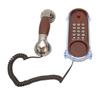 Retro Landline Phone Corded Home Phone Wall Mount Flash Phone for Home School Office Factory Hotel Cobalt Nickel