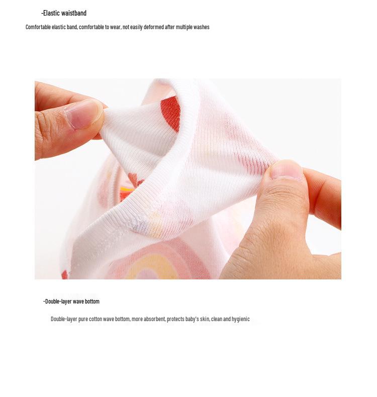 Europäische & Amerikanische 100% Baumwolle Feuchtigkeitstransportierend Atmungsaktiv Mädchen Unterwäsche Slips