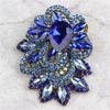 Rhinestone Brooch Pins for Women Shiny Boutique Decoration Badges Party Banquet Dress Gift