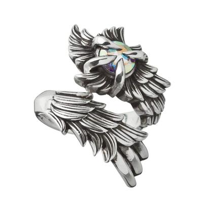 Uriel Mystischer Ring Silber Accessoire für Männer und Marke Silber 925 (ac-acr0268) - Frauen, Schmuck, Ring,