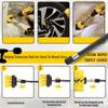 5Pcs Drill Brush Electric Scrubber Brush for Cleaning Bathroom Bathtub Cleaning Brush Scrub Drill Cleaning Tools