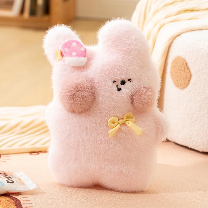 HX Cartoon Plush Rechargeable Electric Hot Water Bottle