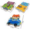 Montessori Preschool Puzzle Learning Basic Skills Unlocking Toys Cute Animals Wooden Games Teaching Aids