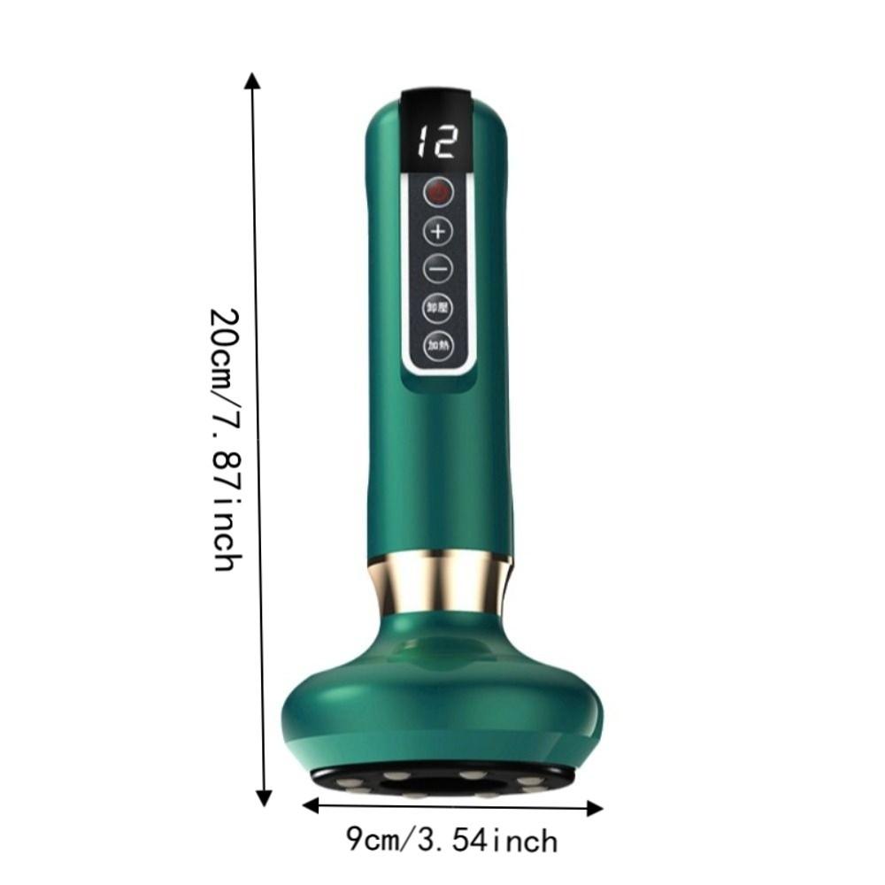 Infrared Heat Vacuum Suction Cup Device 12 Gear Body GuaSha Machine Relaxing