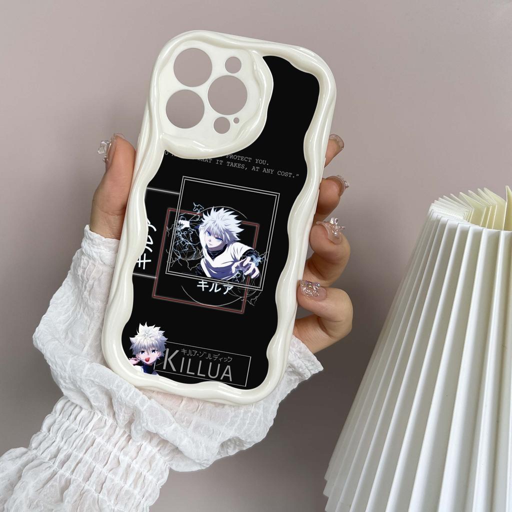 Ae82 Hunter X Hunter Anime Art Protective Phone Cases for Apple iPhone 16 15 14 13 Pro Max 11 12 mini XR 7 8 6s Plus XS Max SE Wave TPU Back Cover