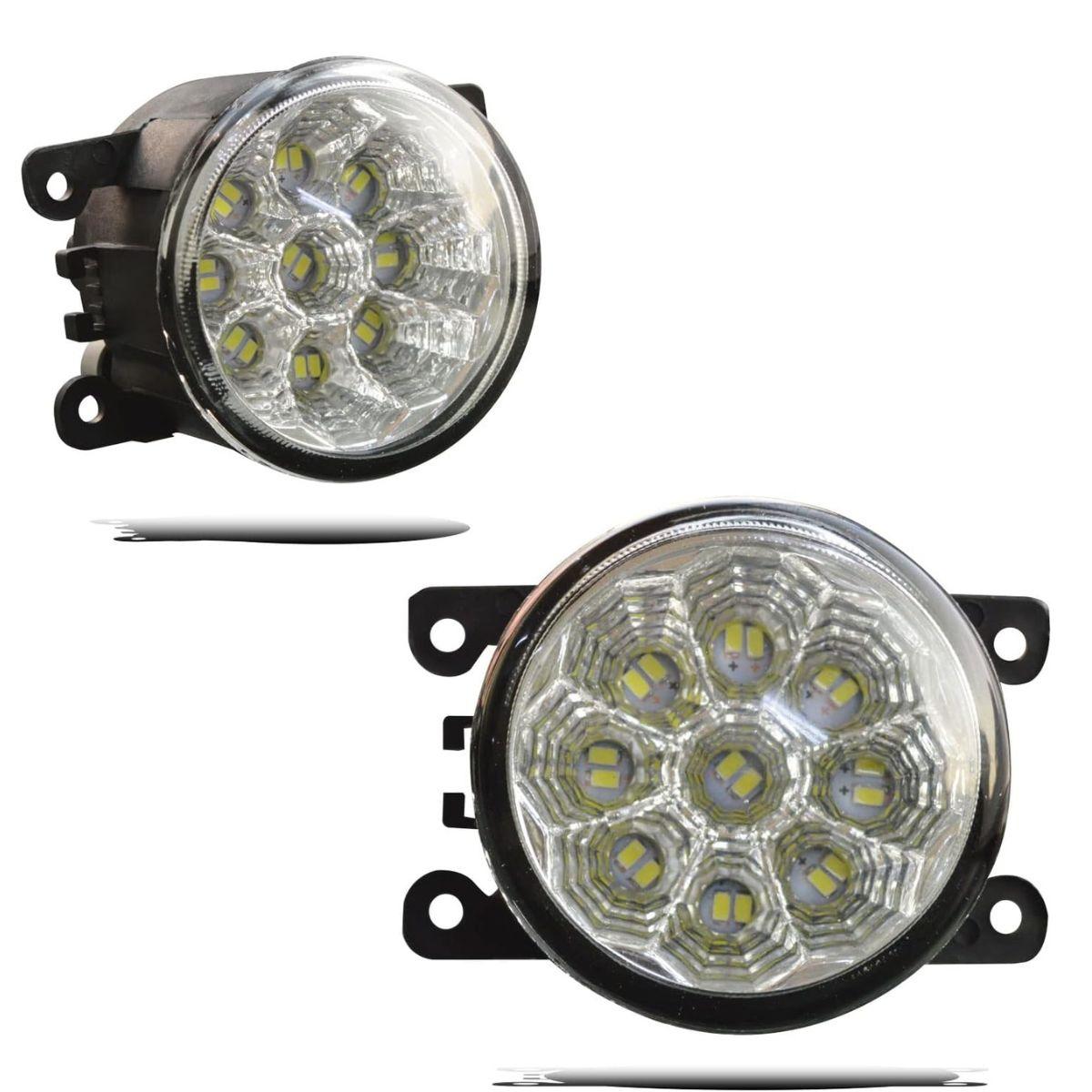 

Pair of LED Fog Light Assembly Suitable for Dacia Duster 2010 to 2015