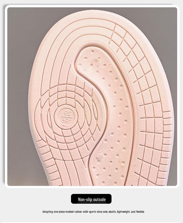 Kids' High-Top White Sneakers: Boys' Sports Shoes and Girls' Skate Shoes with Velvet Lining