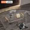 Square Storage Tray Home Living Room Coffee Table Tea Cup Storage Plate Acrylic Tray Aromatherapy Organizer Tray Home Decor