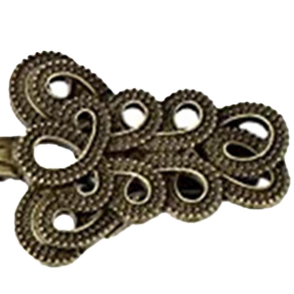 4 Pcs Sweater Clips Cloak Closure Medieval Hollow Out Collar Cardigan Clip Fasteners