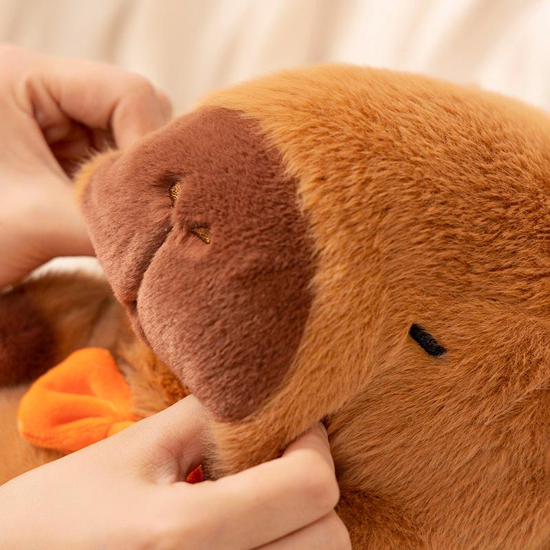 Adorable Capybara Plush Toy & Ornament Cushion