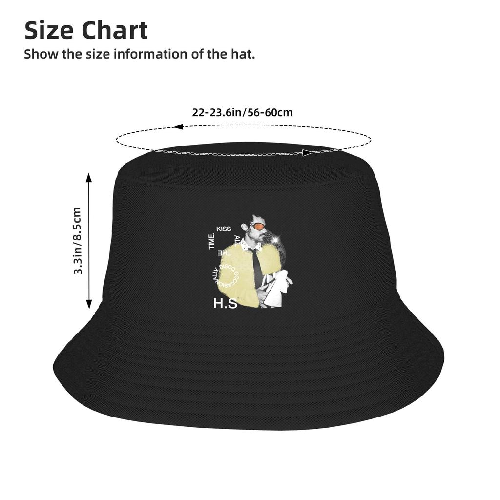 Women Men Bucket Hat Harrys Disco Styles Summer Beach Hatwear Lightweight Outdoor Sport Fishing Caps  Panamka Birthday Gifts