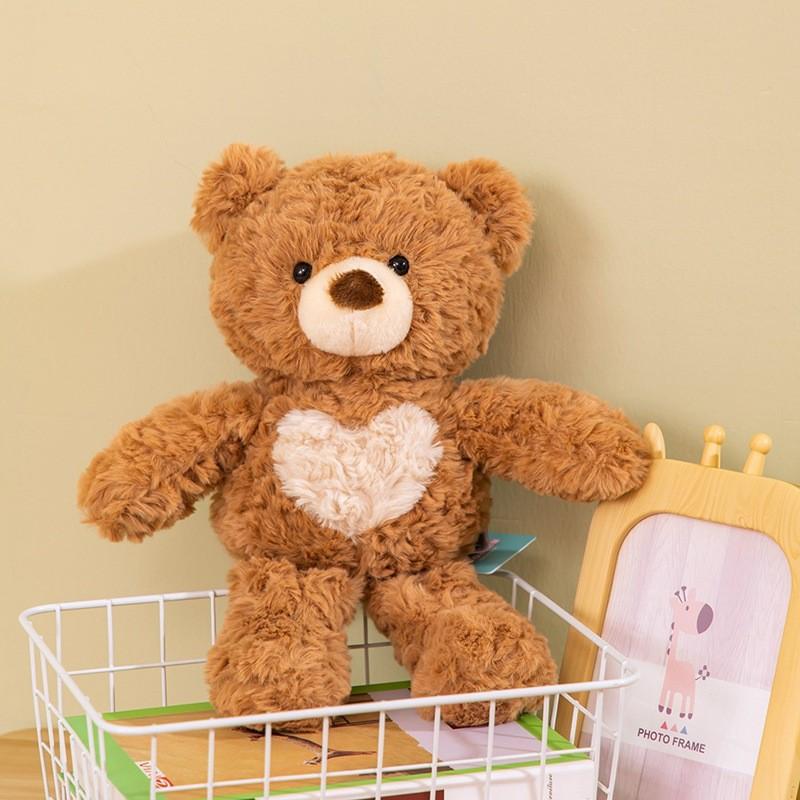 Plush Bear Teddy Toy Cartoon Animal Stuffed Doll Room Decoration Couple Gift