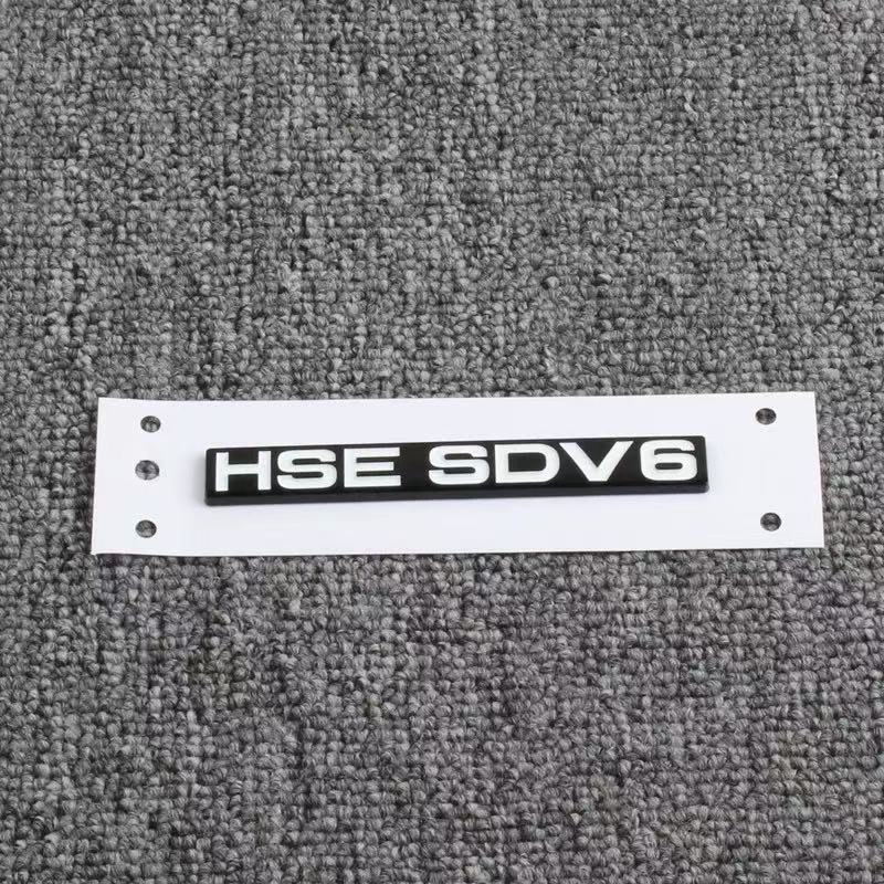 For Land Rover Range Rover HSE SDV6 SCV8 SI4 LUXURY Letter Emblem Modified Rear Trunk Badge bwsx9