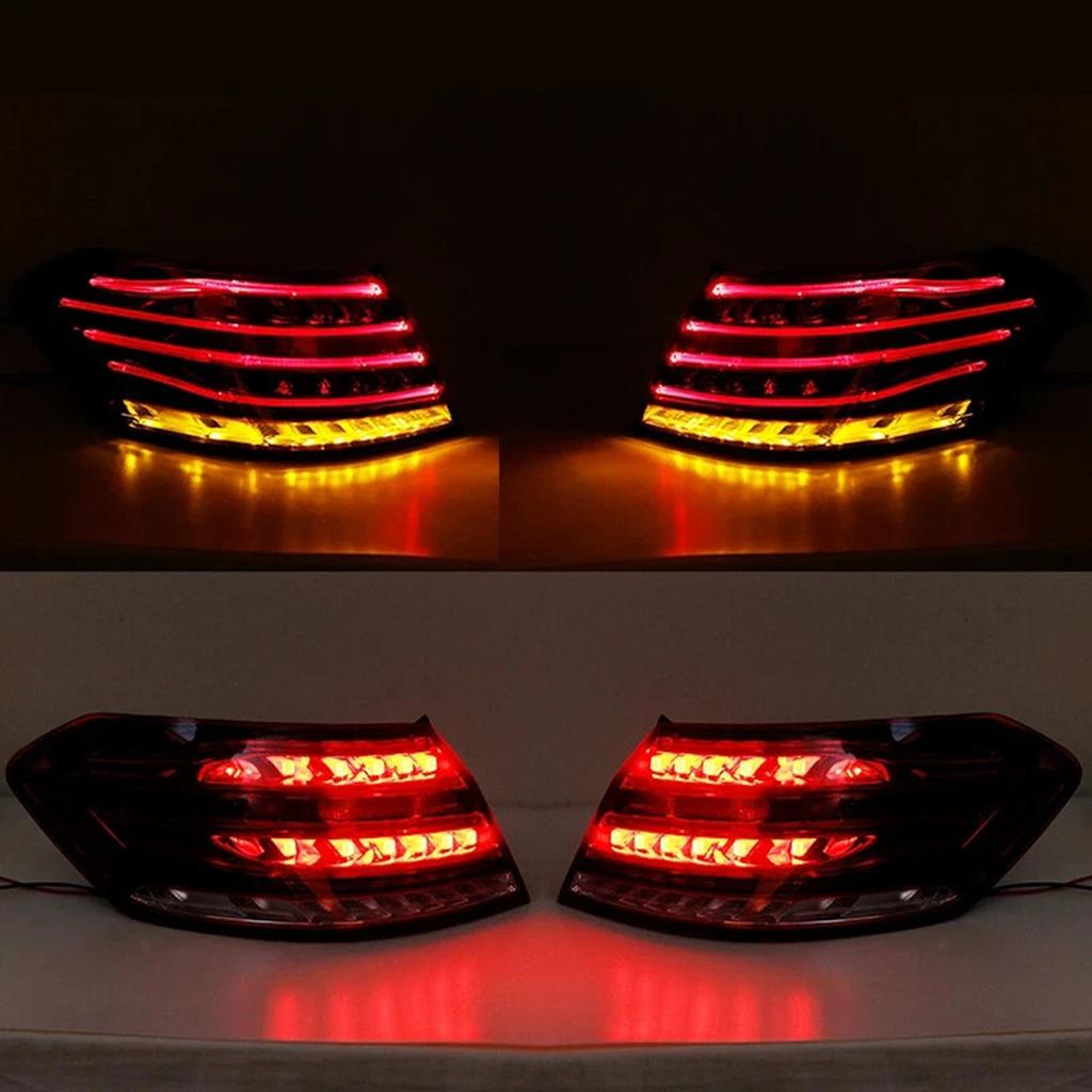 4PCS LED Rear Tail Light Brake Lamp 4PCS 2129060103 2129060757 2129060703 2129060203 For Mercedes E-Class W212 2013-2015