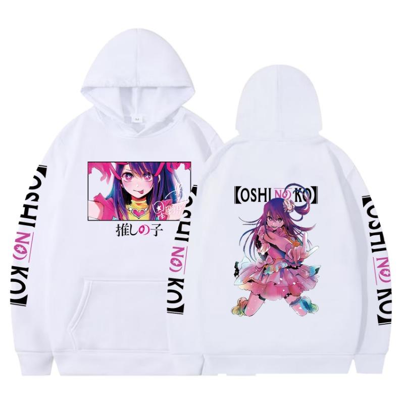 

Men And Women Oshi No Ko Anime Manga Printed Vintage Sweatshirts Harajuku Hoodies Oversized Streetwear Hoodie Neutral Fashion S