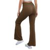 2026 European Trendy Women's High-Waist Striped Micro Flare Sports Casual Pants