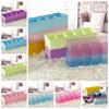 5 Grid Organizer Tie Bra Socks Drawer Cosmetic Divider Plastic Storage Box