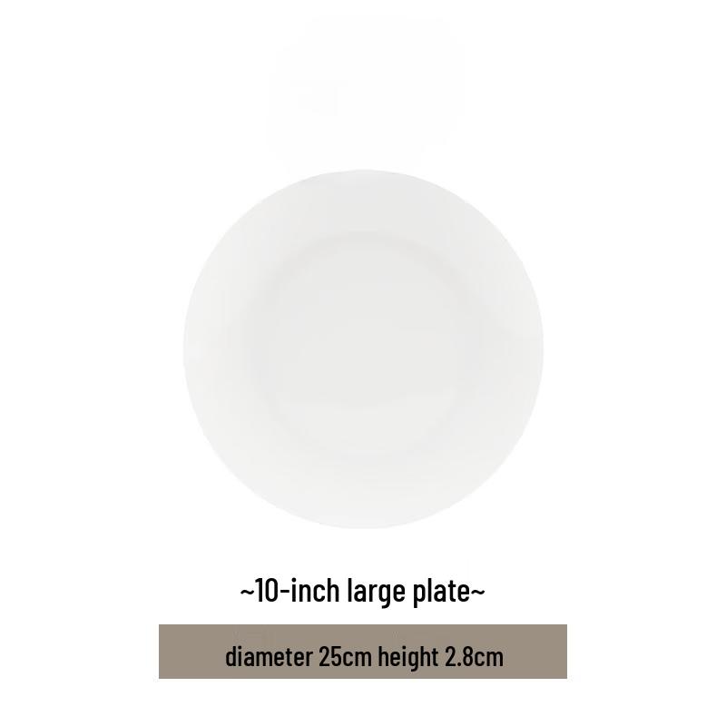 10-inch High-Temperature Melamine Flat Plate