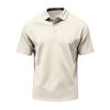 Men’s Casual Quick Dry Mesh Golf Polo Shirt Short Sleeve Lightweight Breathable Classic Fit Button Placket Top for Outdoor Sports Daily Wear