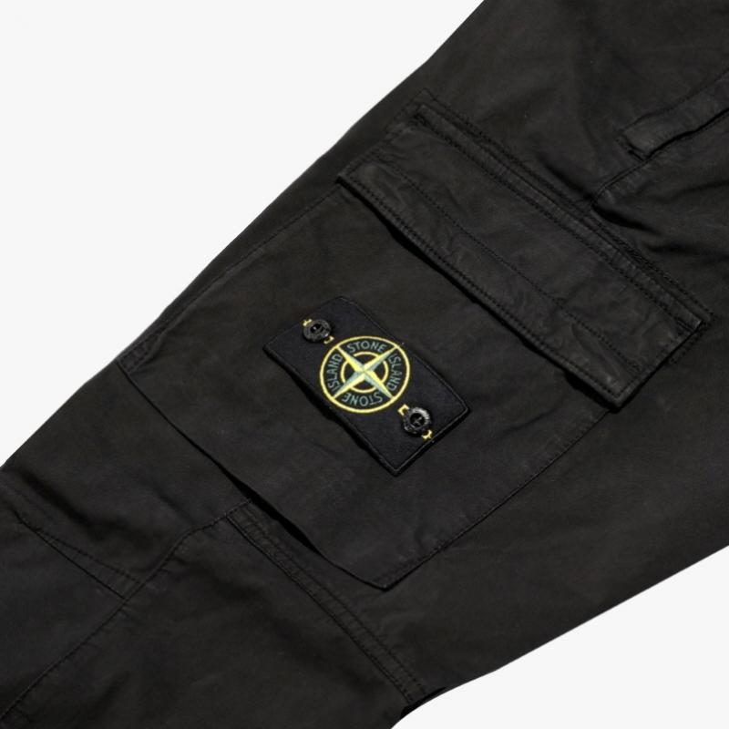 Stone ISland Wappen Logo Patch Cargo Men S Long pantS k1S153100304