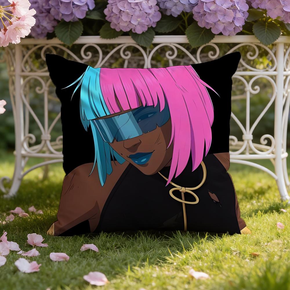 Game D-Dispatch Cushion Cover Home & Car Dual-Scene Pillow Cover: Reversible for Premium Comfort