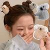 1/4 Stück Plüsch Koalabär Haarschmuck Haarspangen Haarnadeln Tierhaargreifer Clip für Mädchen Kopfbedeckung Koala Haarspangen Zubehör