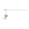Jouet pour chat - TRIXIE - Canne à pêche cœur - 50 cm - Bois