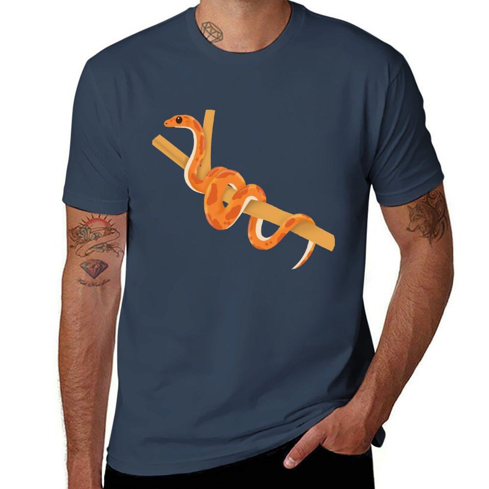Corn Snake TShirt Casual Everyday Short Sleeve TShirt S